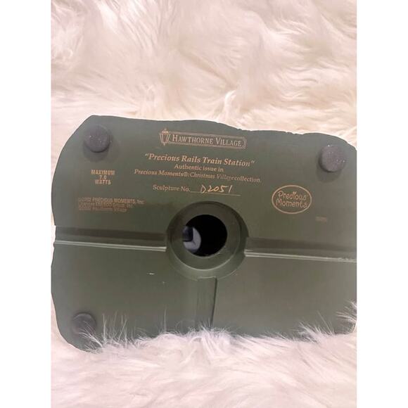 Precious Moments Hawthorne Village "Precious Rails Train Station" - Picture 8 of 8